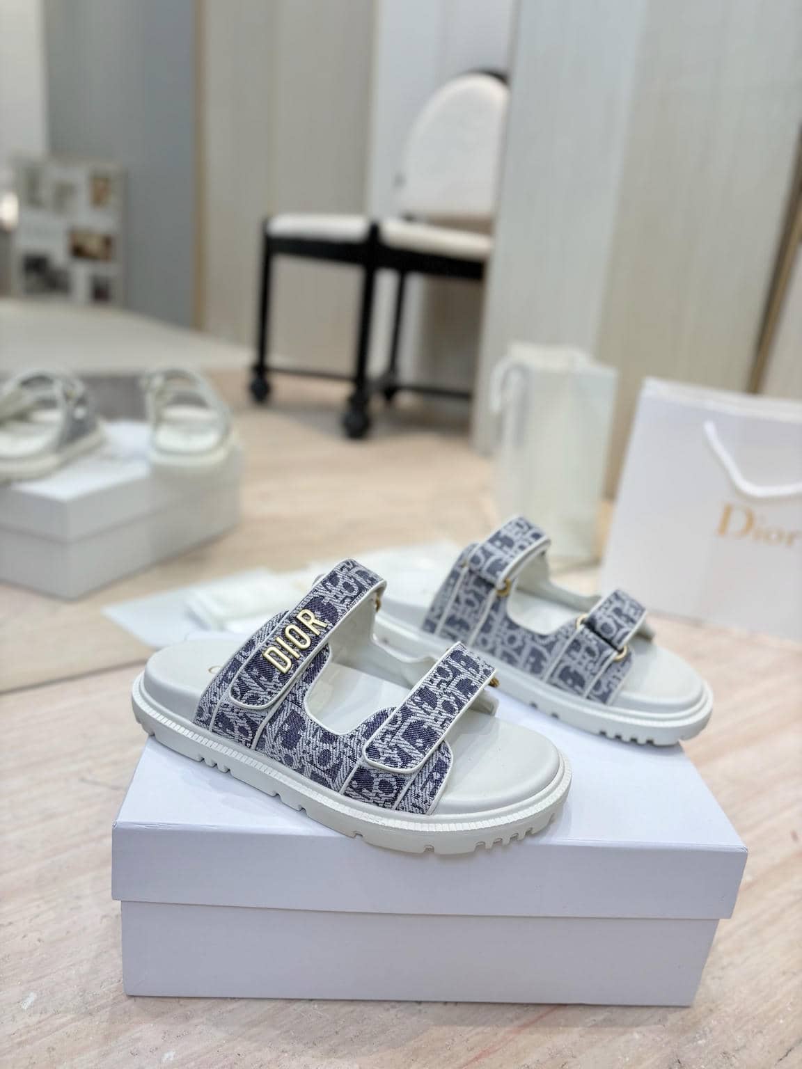 Dior Velcro sandals-2